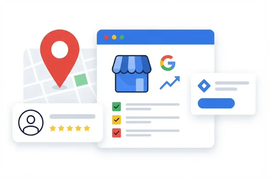 GMB Optimization with Digital Marketing for Service Businesses Banner