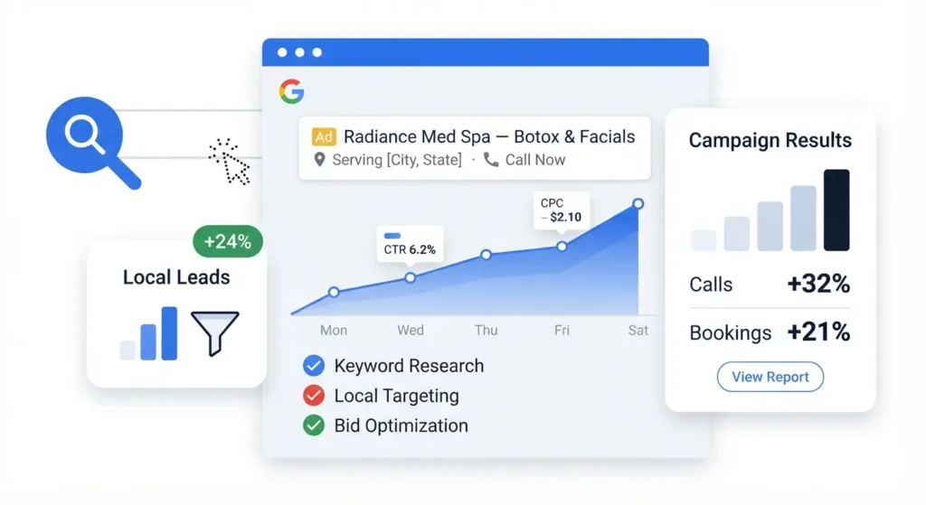 Google Ads Digital Marketing for Service Business Banner
